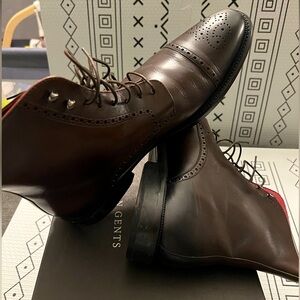 Preston Dress Boots – Dark Brown